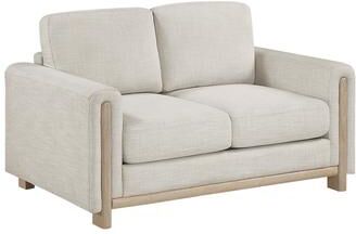 Fremont & Park "Kiva 58.5"" Textured Fabric 2-Seater Loveseat with Reversible Cushions"