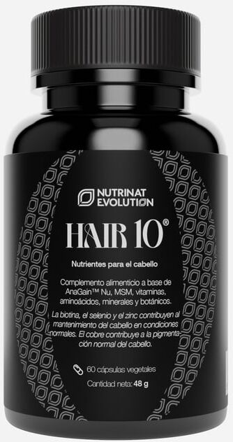 Nutrinat Hair 10® 60 Vcaps