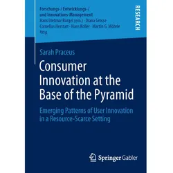 Consumer Innovation at the Base of the Pyramid, Fachbücher von Sarah Friderieke Praceus