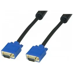 Exertis Connect Premium S-VGA Kabel, 10,0 m Premium S-VGA Kabel (10 m), Videokabel, Blau, Schwarz