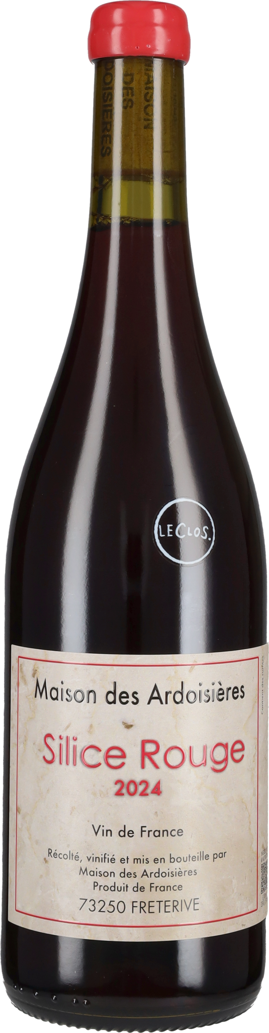 'Silice Rouge' Domaine des Ardoisieres 2025