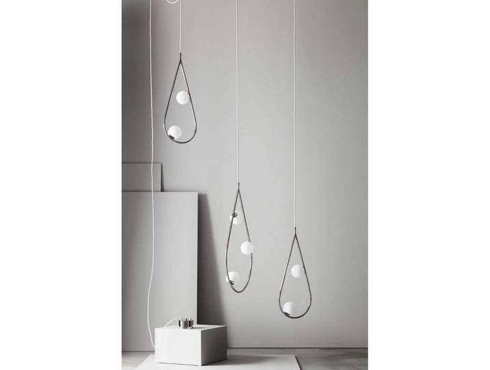 Pearls 65 Suspension Nickel - Pholc - Salon / séjour - Métal