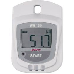 ebro 1601-0044-Z EBI 20-TH1 Multi-Datenlogger kalibriert (ISO) Messgröße Luftfeuchtigkeit, Temperatur -30 bis +70 °C 0 bis 100 % rF