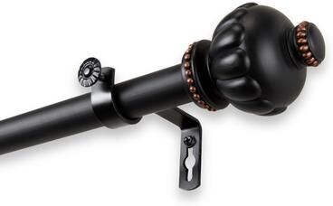 InStyleDesign Sandro 1-inch Adjustable Curtain Rod