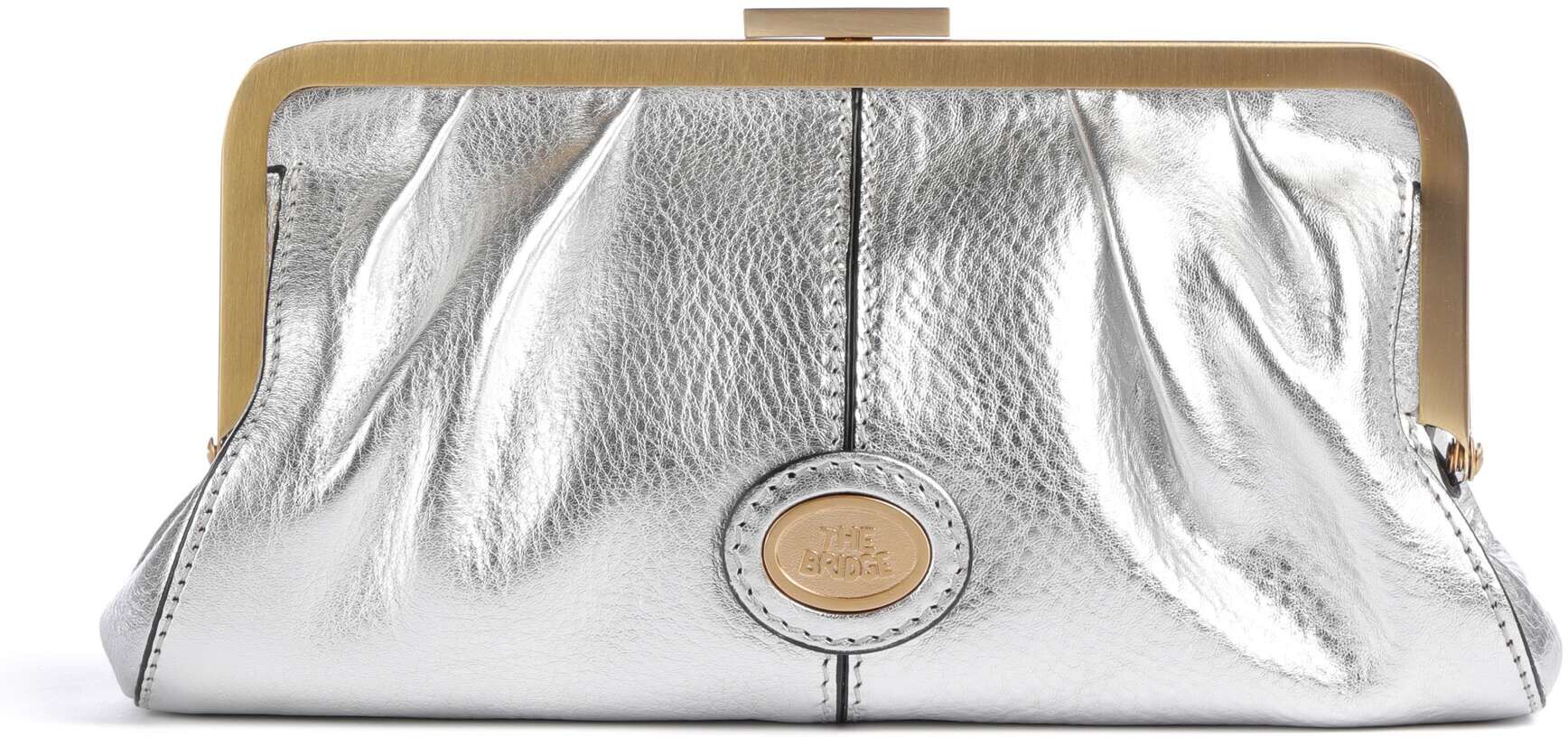 The Bridge Story Donna Clutch, silber