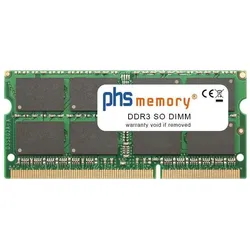 PHS-memory 8GB RAM Speicher für HP ENVY 700-304ng DDR3 SO DIMM 1600MHz PC3L-12800S (HP ENVY 700-304ng, 1 x 8GB), RAM Modellspezifisch