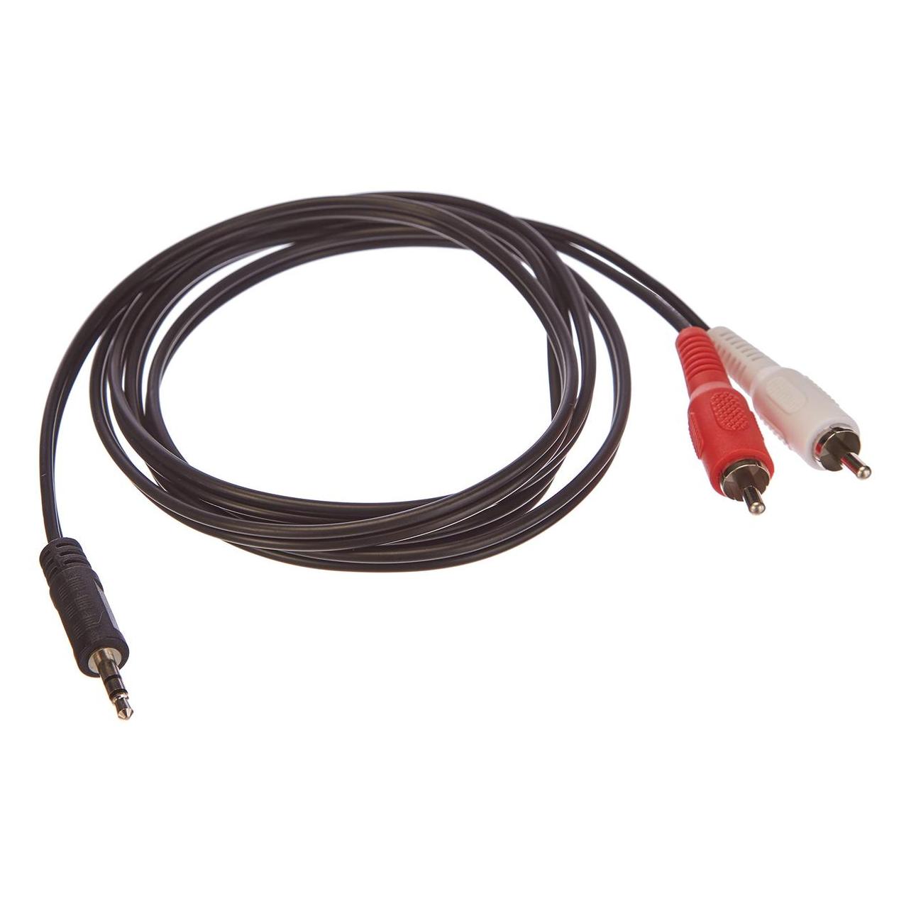 LogiLink 3.5mm Klinke - Cinch (1.50 m, AUX Kabel, Cinch Kabel) (CA1042)