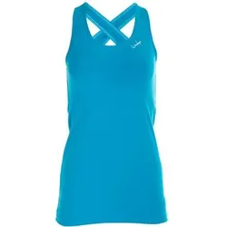WINSHAPE Damen Tanktop mit offenem Drop Back Design WVR32, Größe S in Türkis Türkis