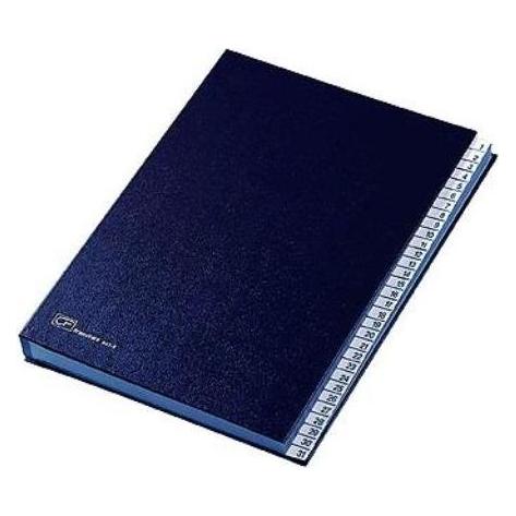 Fraschini Zahlenmappe Kunstleder Blau 240 x 340 mm (643-EB)