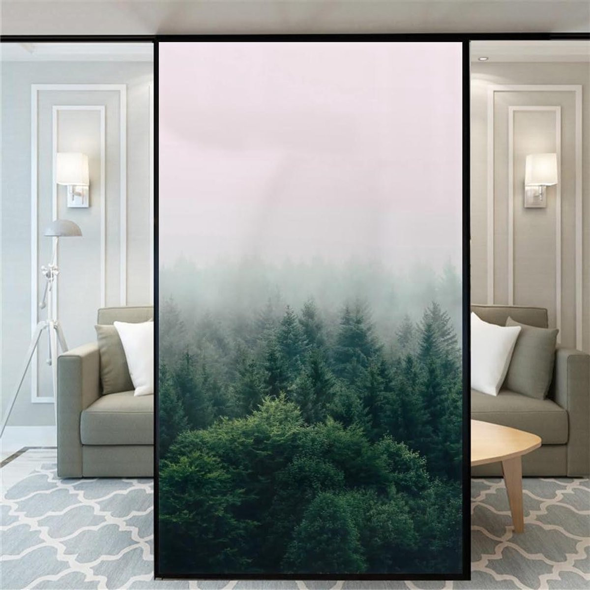Privacy raamfolie Matglas - Mat - 69 x 120 cm