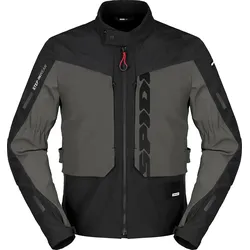 Spidi Terran, Textiljacke - Schwarz/Grau - 3XL