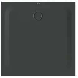 Bette quadrat Duschwanne „BetteUltra“ 1100 × 1100 mm ohne Oberflächenbeschichtung, ohne Oberflächenveredelung, ohne Wannenträger, in Ebony
