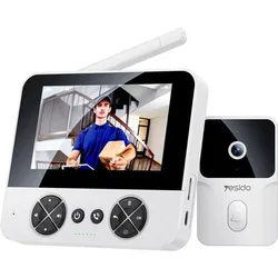Yesido, Klingel + Türsprechanlage, Smart Doorbell KM27 (Kabellos, WLAN)