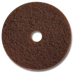 Superpad Janex braun 432 mm 17 Zoll für die Grundreinigung von unempfindlichen Belägen