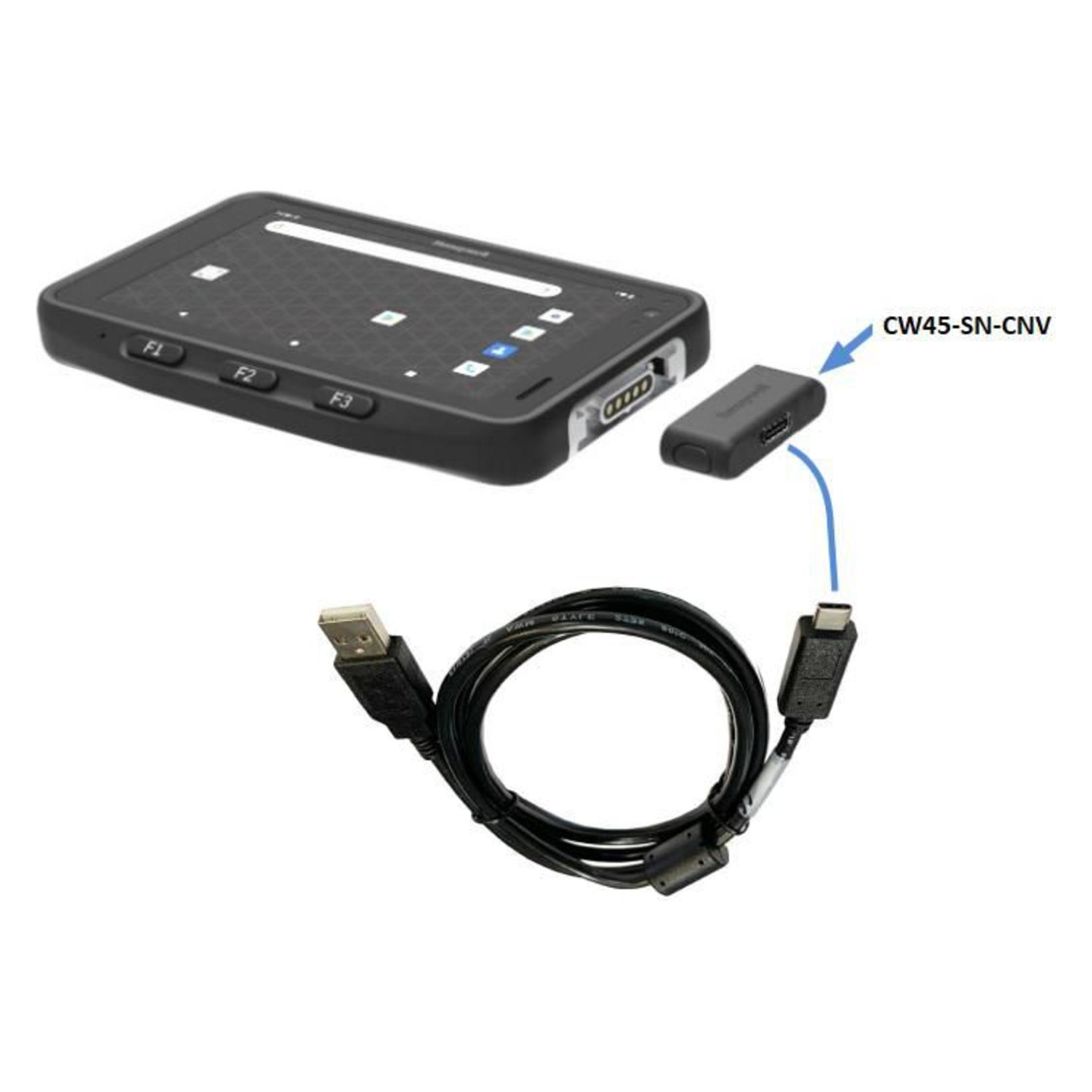 Honeywell CW45 USB C adapter enables (CW45-SN-CNV)