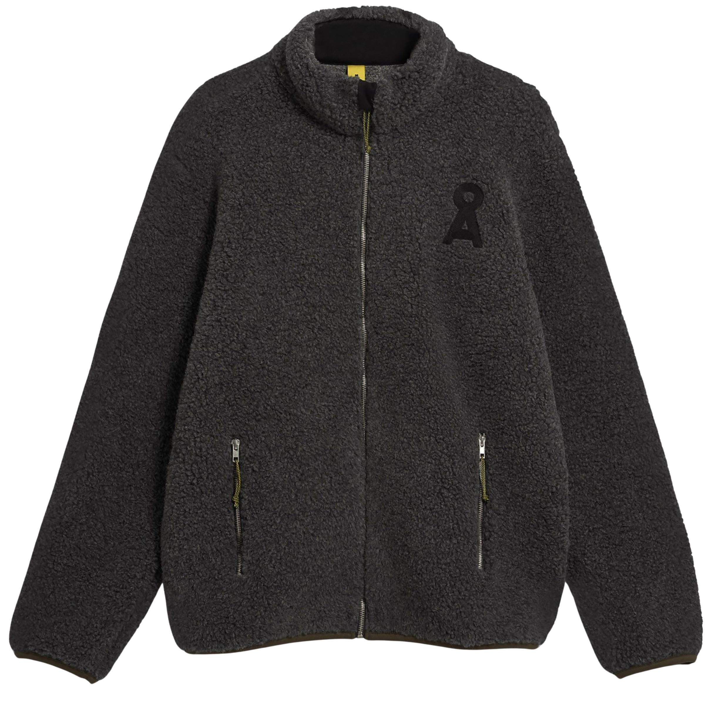 Armedangels Wool Blend Fleece Herren Fleecejacke schwarz Größe S Lifestyle Atmungsaktiv