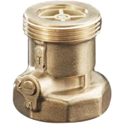 Oventrop, Zubehör Sanitärinstallation, OV Sperrventil SVE Messing DN 25, 1Zoll, G 1 1/2Zoll