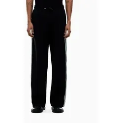 EA7 für Herren. 7M001509_AF12660 Logo Series Hose schwarz (XXL), Lässig, Baumwolle