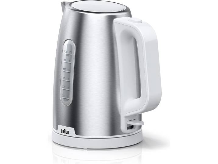 Braun WK 1500 waterkoker 1\,7 l 2200 W Roestvrijstaal\, Wit