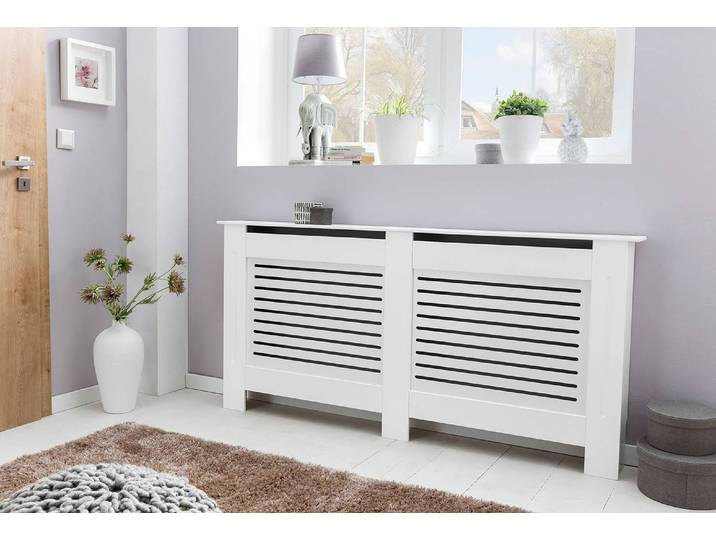 Heizkörperverkleidung Velden 78cm Weiß