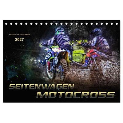 Seitenwagen Motocross (Tischkalender 2027 DIN A5 quer), CALVENDO Monatskalender
