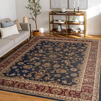 Alise Rugs Soho Traditional Floral Indoor Area Rug