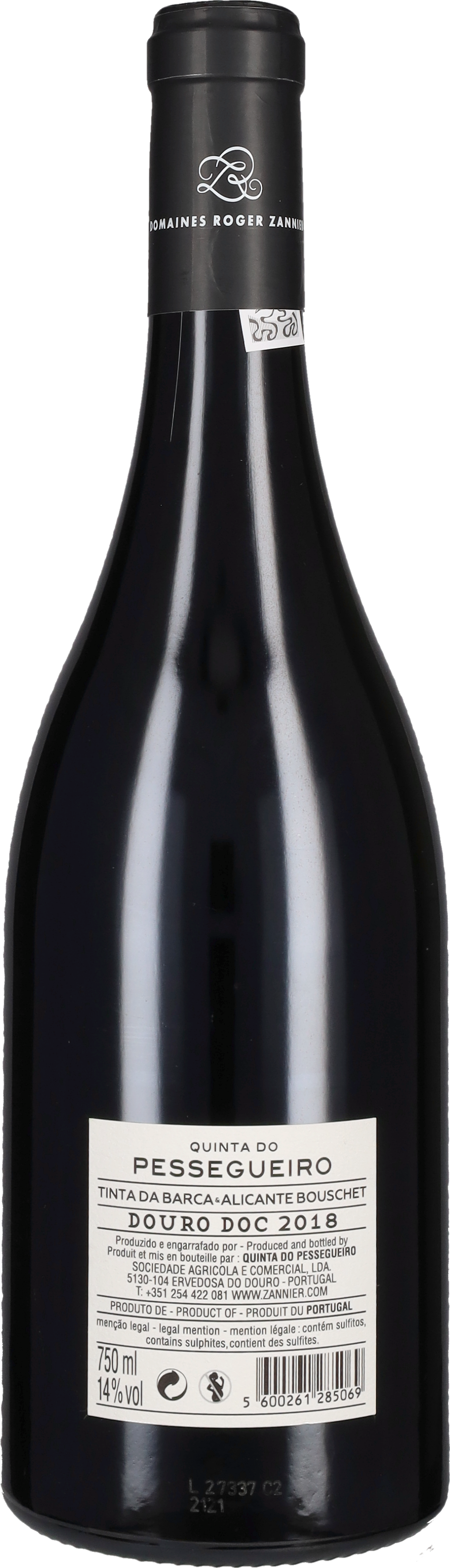 Tinta e Alicante Quinta do Pessegueiro 2018
