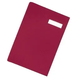 Pagna 24191-11 Sammelmappe Karton, Stoff Rot A4