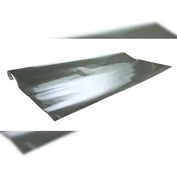 Clairefontaine 10x Geschenkpapier 80g mit Metallic-Effekt auf 1 Seite, Rolle 2x0,70m - Silber 354176C