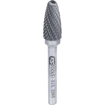 Ks Tools HM Rundbogen-Frässtift Form F, 12mm [Hersteller-Nr. 515.3265]