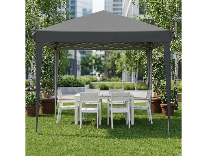 Gazebos 3X3M, résistant à l'eau, stable, pavillon pliant, protection UV, tente de fête pliable, pavillon de jardin pour le camping
