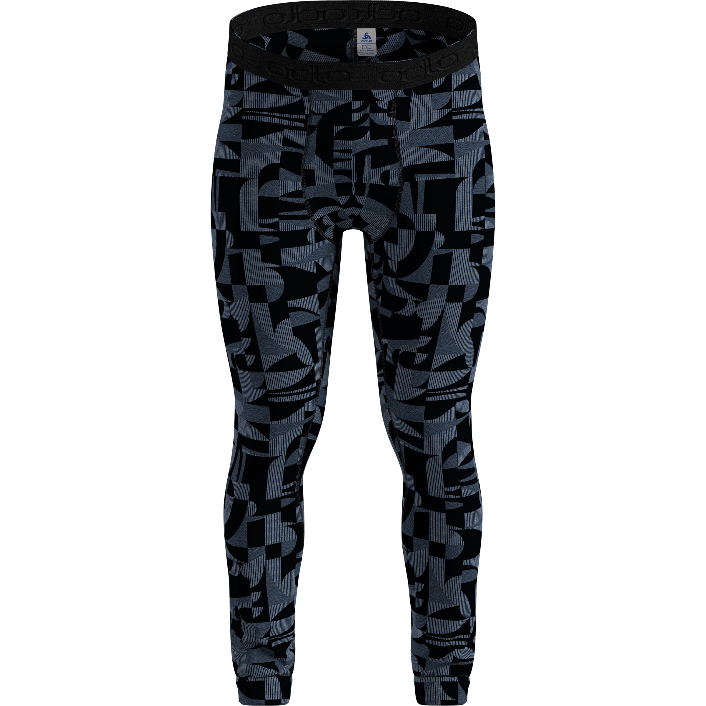 Odlo Merino Heritage BI Hose Herren Lange Unterhose blau Größe S Elastisch Merinowolle
