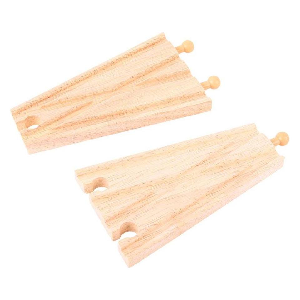 Bigjigs Rail Straight Switch 2 Stück / ab 3 Jahren (BJT109)