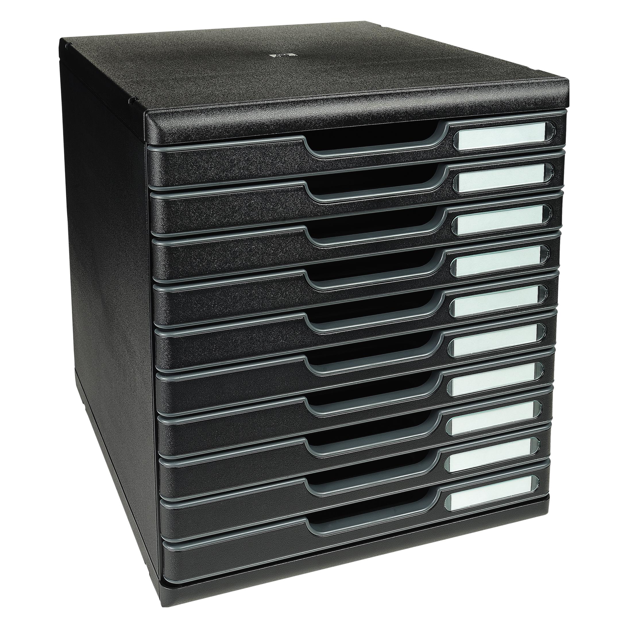 Exacompta Modulierbar Schubladenboxen (A4+) (302414D)