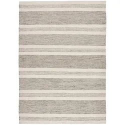 HANDWEBTEPPICH 2-Seitiger Skandi, modern 80x180 cm