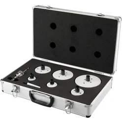 Makita EZYCHANGE Lochsägen-Set Sanitär 8-teilig HSS-BiM 8-tlg. - Ø 35-114 mm - E-15796