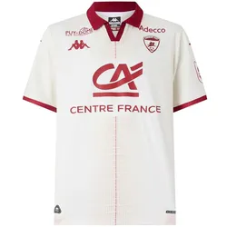 Kappa, Herren, Fussballtrikot, Auswärtstrikot Clermont Foot 63 2026 (S), Weiss