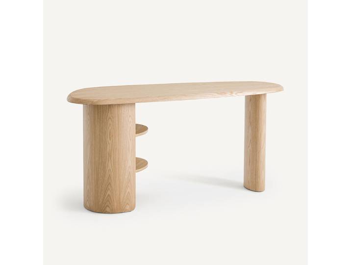 AM.PM Bureau plateau organique en plaqué chêne, Smith Beige