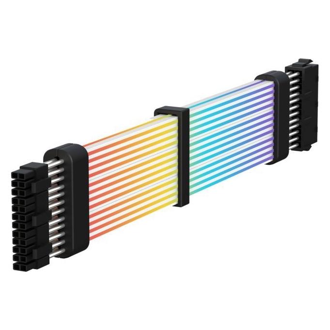 GameMax | PSU Extension cable | VGA 3x8PIN-B | Black (Kabelgebunden) (VGA 3x8PIN-B)