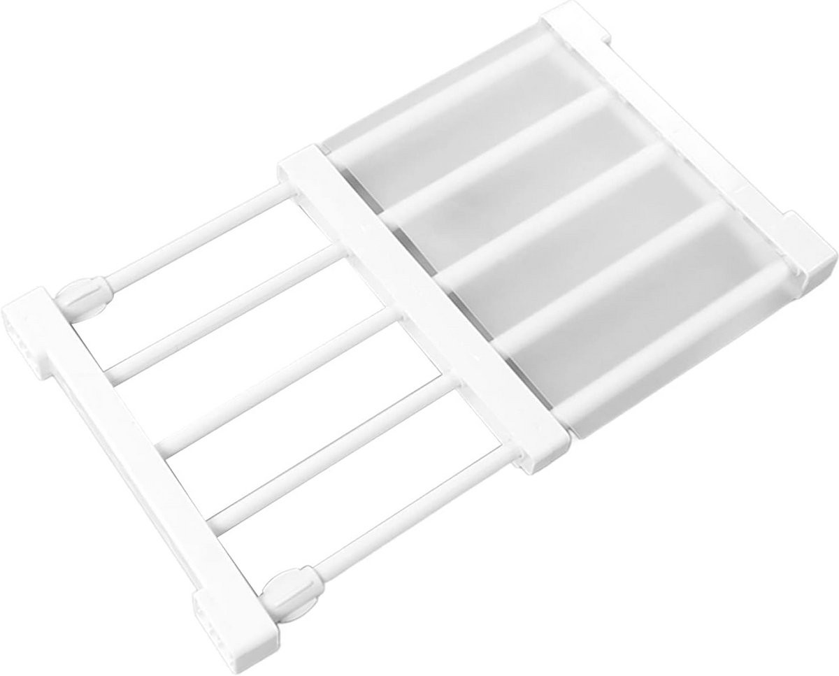 Verstelbare Tension Shelf - Expandeerbare Kabinet Organizer voor Kasten en Boekenkasten (30-40cm)