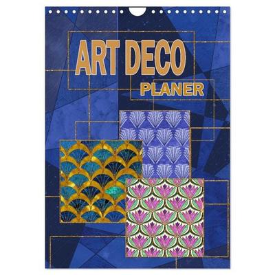 Art Deco Planer (Wandkalender 2027 DIN A4 hoch), CALVENDO Monatskalender