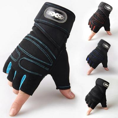 Dominate Your Workout, Building Training Sports Exercise Cycling Glove Shockproof, Premium Gym Gloves For Men Women black m.