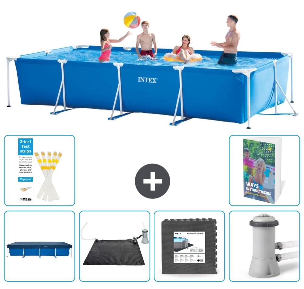 Rechteckiger Frame Pool - 450x220x84 cm - 5-teilig S21