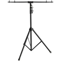 Gravity LS TBTV 28 lichtstatief met T-bar (325 cm, 50 kg), Lampenstativ, Schwarz