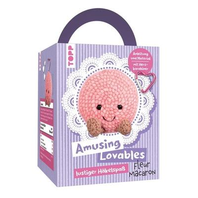 Amusing Lovables Häkelset Fleur Macaron