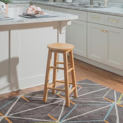 Linon Home Decor Linon Woodland Way Backless Counter Height Stool