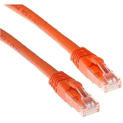 ACT Orange 20 meter U/UTP CAT6A patch cable snagless with RJ45 connectors (U/UTP, CAT6a, 20 m), Netzwerkkabel