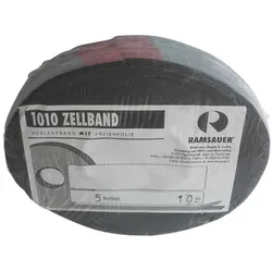 Ramsauer 1010 PE Zellband-Vorlegeband 2x8mmx50m schwarz