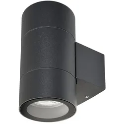 Deko-Light Fassadenstrahler ACHERNAR UP & DOWN, IP65, 2x GU10 max. 35W, Aluminium-Druckguss, anthrazit D-731131