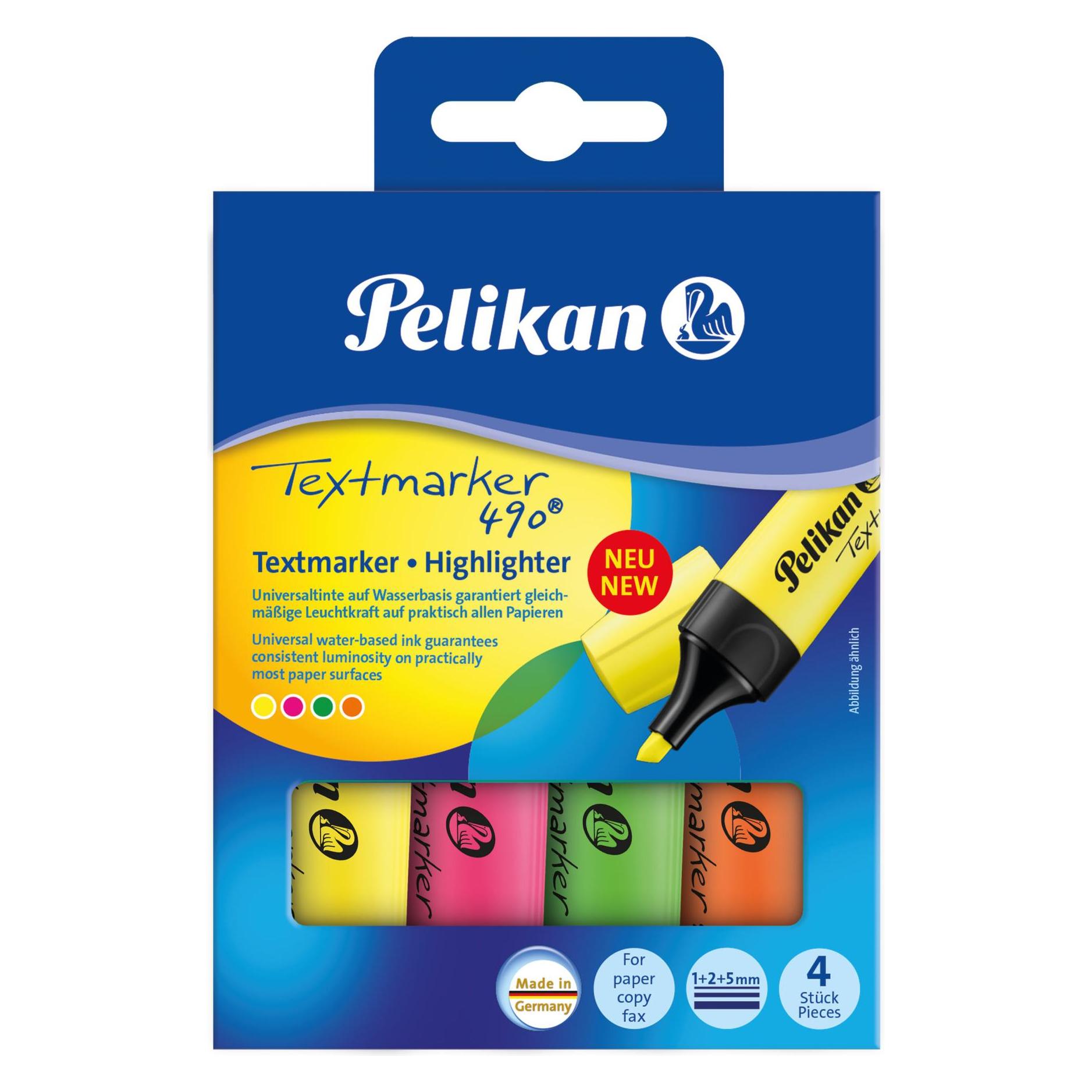Pelikan Textmarker 490 (4x) (814058)
